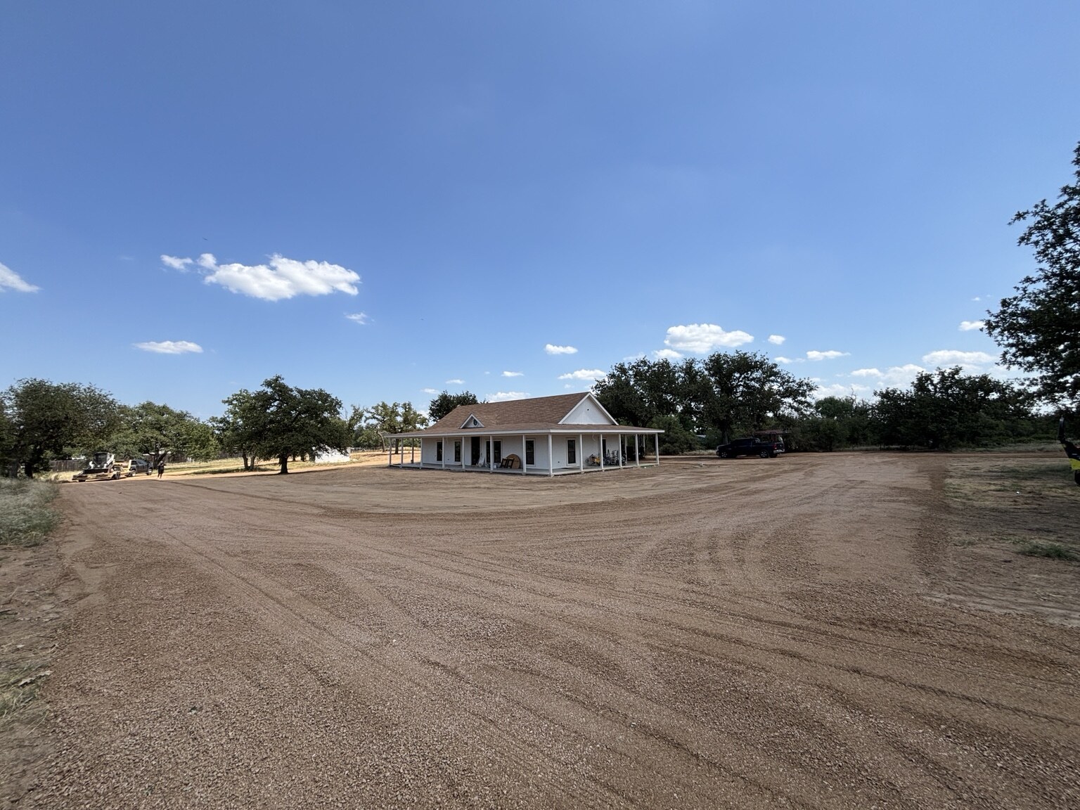 Prepared and graded Hill Country residential property